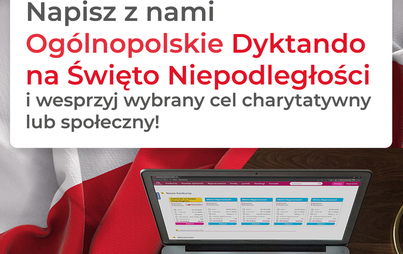 Zdjęcie do I Og&oacute;lnopolskie Dyktando na Święto Niepodległości