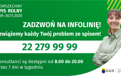 Zdjęcie do Masz problem ze spisem rolnym? Dzwoń na infolinię!