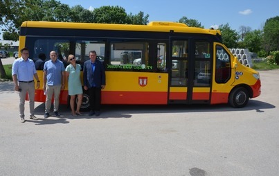 Zdjęcie do Pierwszy ekologiczny autobus płońskiej komunikacji miejskiej