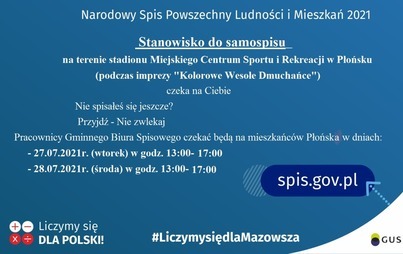 Zdjęcie do Narodowy Spis Powszechny 2021 - Stanowisko do samospisu
