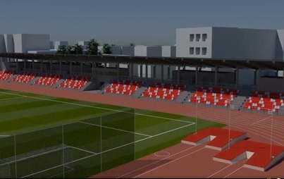 Zdjęcie do Modernizacja i rozbudowa Stadionu Miejskiego w Płońsku
