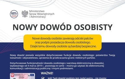 Zdjęcie do Nowy Dow&oacute;d Osobisty