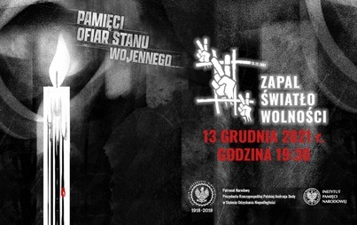 Zdjęcie do Obchody 40. rocznicy wprowadzenia stanu wojennego