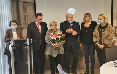 Zdjęcie do Kierownik MOPS-u w Płońsku Maria Zembrzuska przechodzi na emeryturę