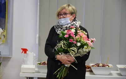 Zdjęcie do Pożegnanie pani Marii Zembrzuskiej - kierownika Miejskiego Ośrodka Pomocy Społecznej