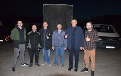 Zdjęcie do Kolejny transport z pomocą humanitarną