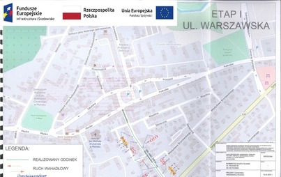 Zdjęcie do Budowa kanalizacji deszczowej w ulicy Warszawskiej