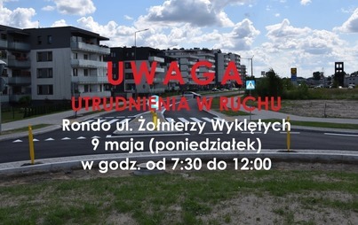 Zdjęcie do Utrudnienia w ruchu drogowym