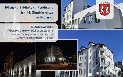 Zdjęcie do Miejska Biblioteka Publiczna po termomodernizacji 