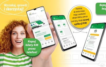 Zdjęcie do Mobilna aplikacja Kolei Mazowieckich