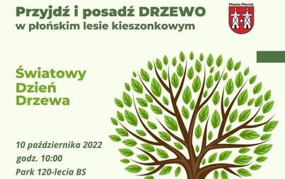 Zdjęcie do Mieszkańcu Płońska - przyjdź i posadź drzewo w płońskim lesie kieszonkowym 