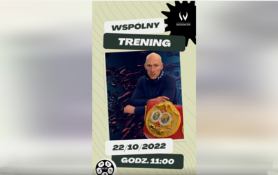 Zdjęcie do Spotkanie z mistrzem świata Federacji WBC
