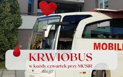 Zdjęcie do Pierwszy dzień Krwiobusa w Płońsku w nowej lokalizacji 