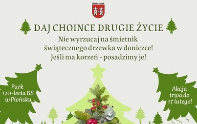 Zdjęcie do Daj choince drugie życie&nbsp;