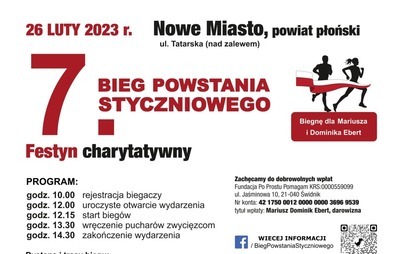 Zdjęcie do 7. Bieg Powstania Styczniowego, festyn charytatywny