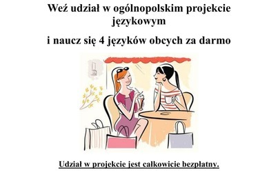 Zdjęcie do Informacja dla Mieszkańc&oacute;w - Darmowe kursy językowe