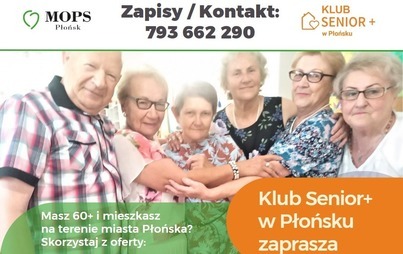 Zdjęcie do Miejska oferta dla płońskich senior&oacute;w &nbsp;&nbsp;