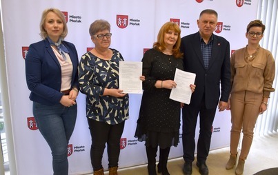 Zdjęcie do Podpisanie umowy ze Stowarzyszeniem Niepełnosprawnych "Bądźmy Razem"