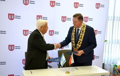 Zdjęcie do Oficjalnie Kiryat Motzkin partnerem Płońska