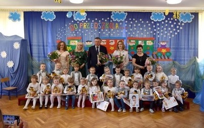 Zdjęcie do  Pasowanie na przedszkolaka w Przedszkolu Przyjaci&oacute;ł Kubusia Puchatka