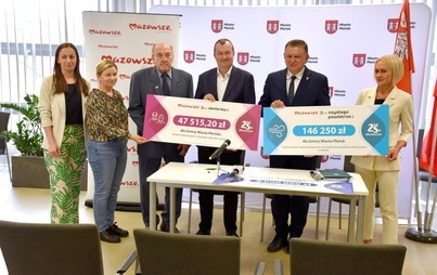 Zdjęcie do Dofinansowanie z Urzędu Marszałkowskiego dla Płońska