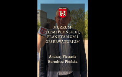 Zdjęcie do Burmistrz Płońska Andrzej Pietrasik o projekcie rewitalizacji budynku byłego dworca PKP oraz wieży ciśnień 