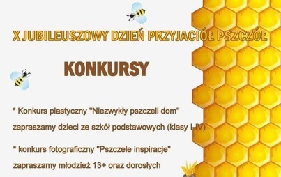 Zdjęcie do Konkurs z okazji 10. Jubileuszowego Dnia Przyjaci&oacute;ł Pszcz&oacute;ł 