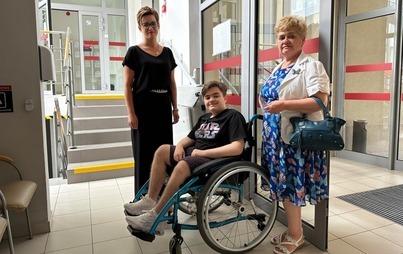 Zdjęcie do Platforma schodowa w Urzędzie Miejskim