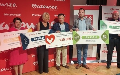 Zdjęcie do 5 dofinansowań dla płońszczan i naszego Miasta Płońsk
