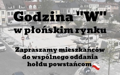 Zdjęcie do Godzina "W" w płońskim rynku