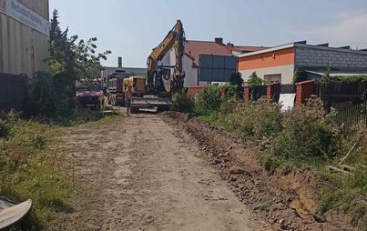 Zdjęcie do Płońsk w budowie - remont ul. Handlowej