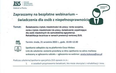 Zdjęcie do Dzień Os&oacute;b z Niepełnosprawnością w ZUS