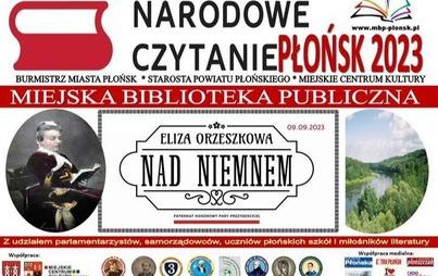 Zdjęcie do "Narodowe Czytanie. Nad Niemnem. Eliza Orzeszkowa"
