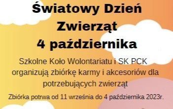 Zdjęcie do Zbi&oacute;rka karmy dla zwierząt 