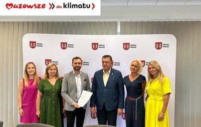 Zdjęcie do Zielone fasady powstaną w centrum Płońska