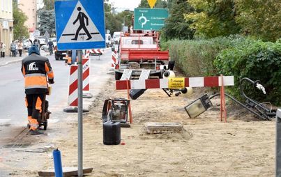 Zdjęcie do Ruszyła rozbudowa ul. Grunwaldzkiej od mostu do Szkolnej