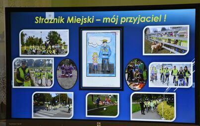 Zdjęcie do Płońska Straż Miejska z programem "Strażnik Miejski - m&oacute;j przyjaciel!"