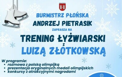 Zdjęcie do Wsp&oacute;lny trening łyżwiarski z Luzią Złotkowską