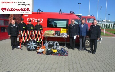 Zdjęcie do Dofinansowanie na zakup wyposażenia dla Ochotniczej Straży Pożarnej w Płońsku