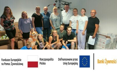 Zdjęcie do Akcja wydawania paczek żywnościowych podopiecznym Miejskiego Ośrodka Pomocy Społecznej w Płońsku