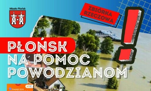 Zdjęcie do Płońsk solidarny z miastami dotkniętymi powodzią