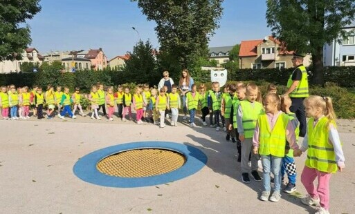 Zdjęcie do Bezpieczeństwo na drodze - zajęcia w Przedszkolu Nr 3