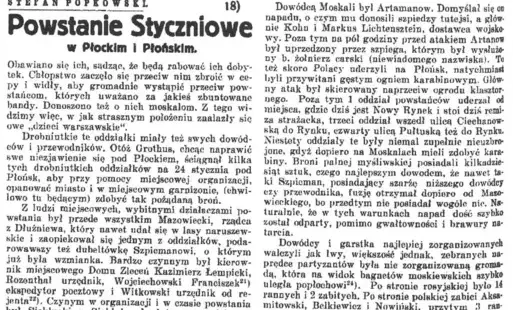 Zdjęcie do 163 rocznica wybuchu Powstania Styczniowego