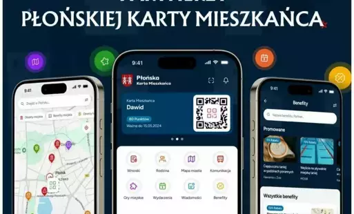 Zdjęcie do Mieszkasz w Płońsku? - uzyskaj Płońską Kartę Mieszkańca