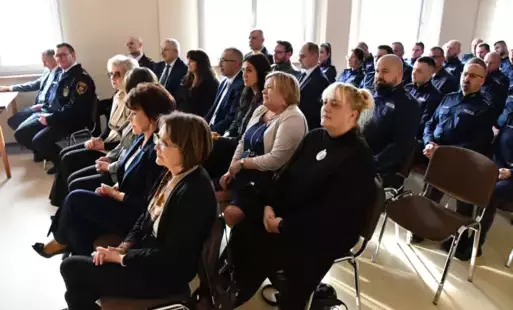 Zdjęcie do Odprawa Roczna w Komendzie Powiatowej Policji w Płońsku