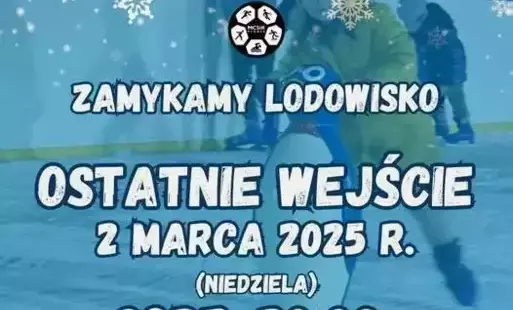 Zdjęcie do Zamknięcie lodowiska