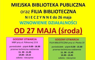 Zdjęcie do  Miejska Biblioteka Publiczna 