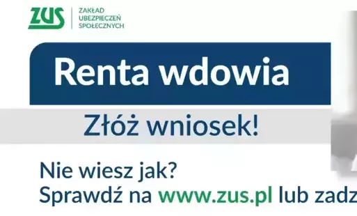 Zdjęcie do Renta wdowia - kampania informacyjna ZUS