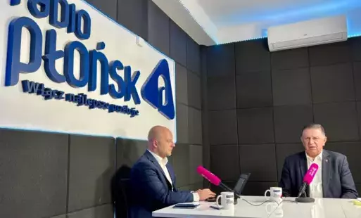 Zdjęcie do Burmistrz Andrzej Pietrasik gościem Radia Płońsk