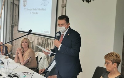 Zdjęcie do Burmistrz Płońska otrzymał absolutorium za 2019 rok